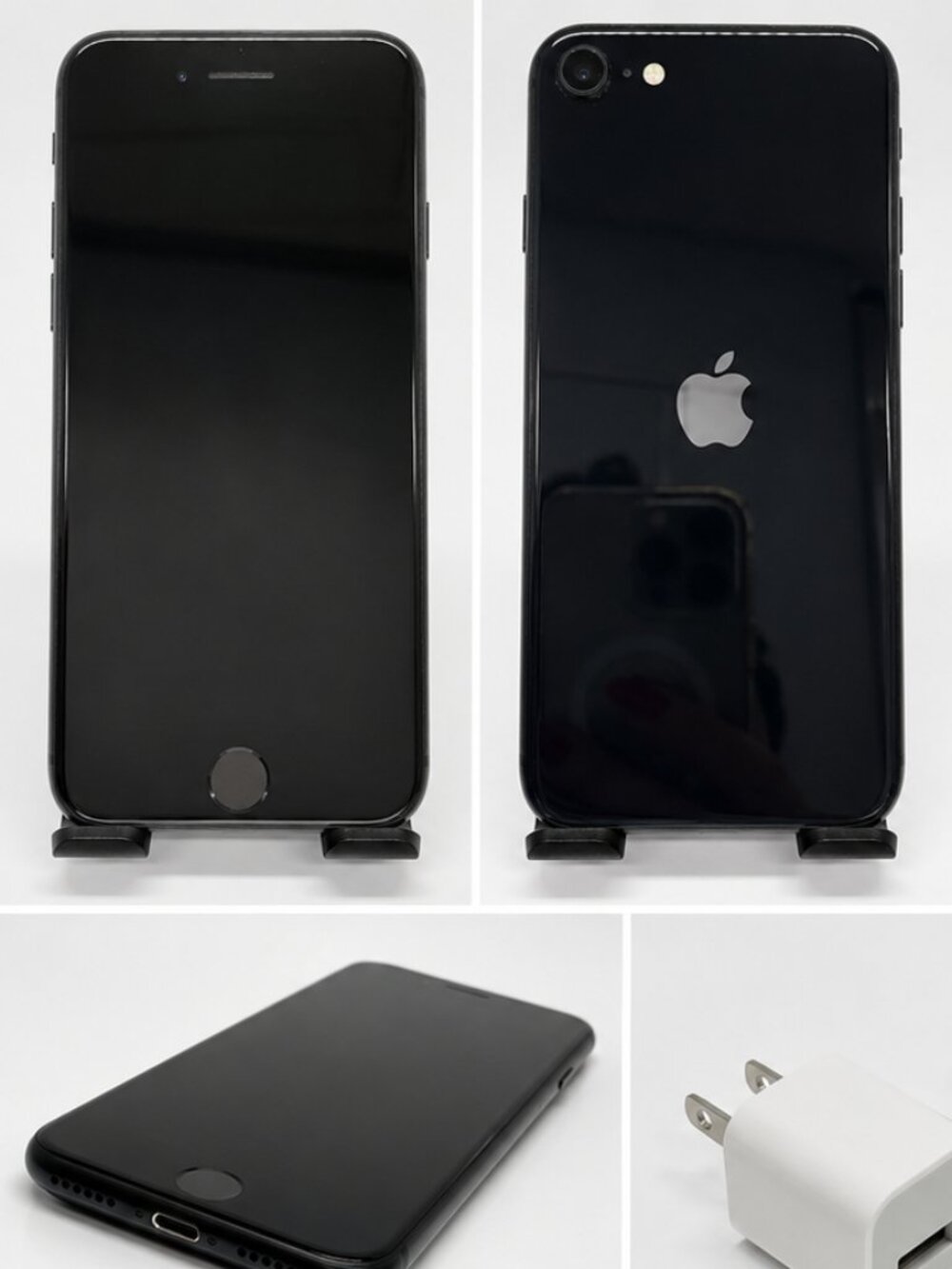 Apple iPhone SE 3rd Gen 128GB Black LCD Issue Battery Health 78% Inventory #12P